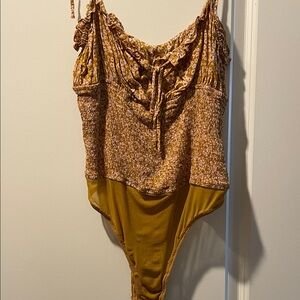 Intimately Free People floral bodysuit